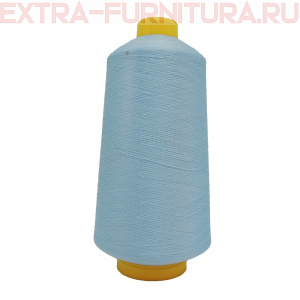 Нить текстурированная 15000м, цв.282 голубой некрученая Д