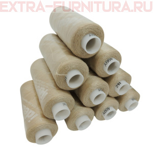 Нитки IDEAL бытовые 40/2 366м, цв.211 бежевый (уп.10шт)