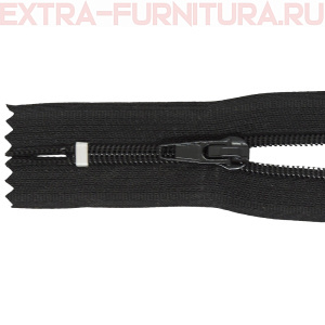 Молния Спираль неразъёмная Т5, дл.14см цв.черный, класс А 