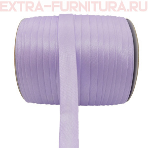 Косая бейка 16мм 132м цв.113 сиреневый ЕВРО