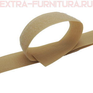 Лента контакт 20мм цв.бежевый 068 (25м)