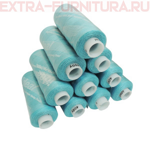 Нитки IDEAL бытовые 40/2 366м, цв.413 голубой (уп.10шт)