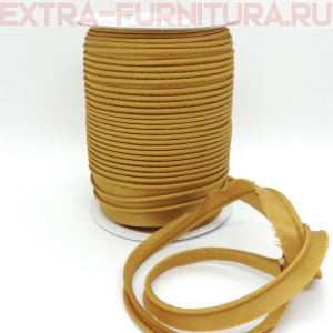 Кант атласный 12 мм, 72 ярда, цв. 020 горчица ЕВРО