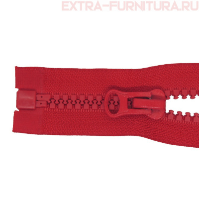 Молния Трактор Т8 1 замок 75см, цв.148 красный, LOGO