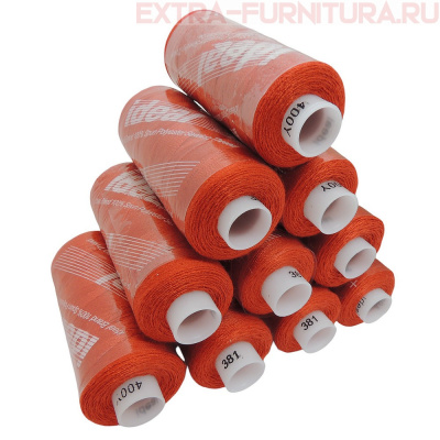 Нитки IDEAL бытовые 40/2 366м, цв.381 терракот (уп.10шт)
