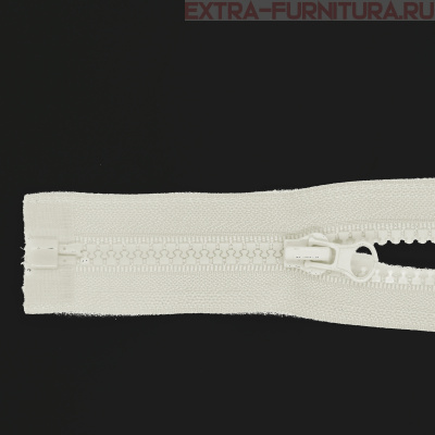 Молния Трактор Т5 1 замок 85см, цв.306 молочный, LOGO