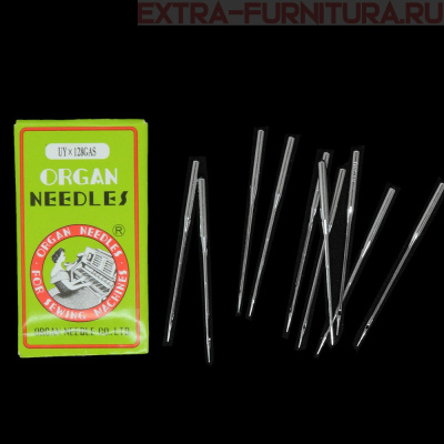 Иглы Organ плоскошовные для ПШМ № 90/14, UYx128GAS, уп.10шт.