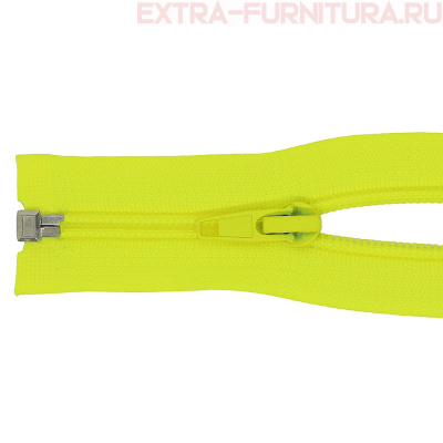 Молния Спираль разъемная Т5, дл. 85см, цв.229 ярко-салатовый