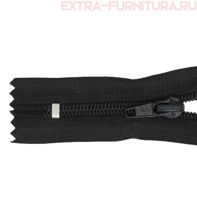 Молния Спираль неразъемная дл. 35см, Т5, цв.322 черный MaxZipper