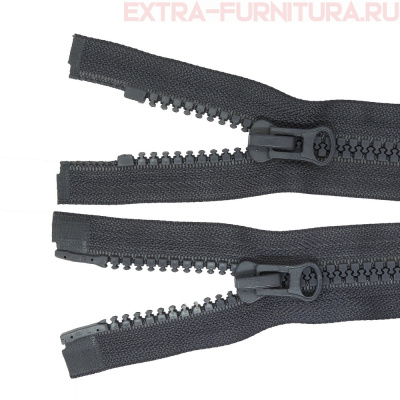 Молния Трактор Т8 2 замка 75см, цв.312 серый, LOGO