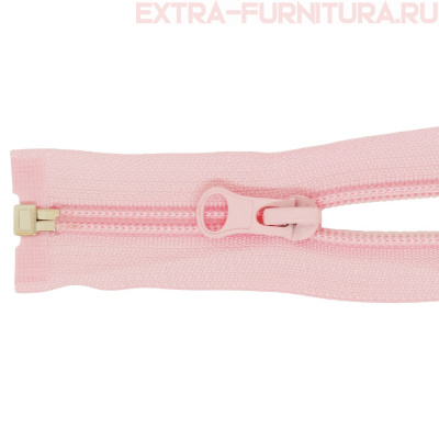 Молния Спираль разъемная дл. 50см, Т5, цв.134 розовый LOGO